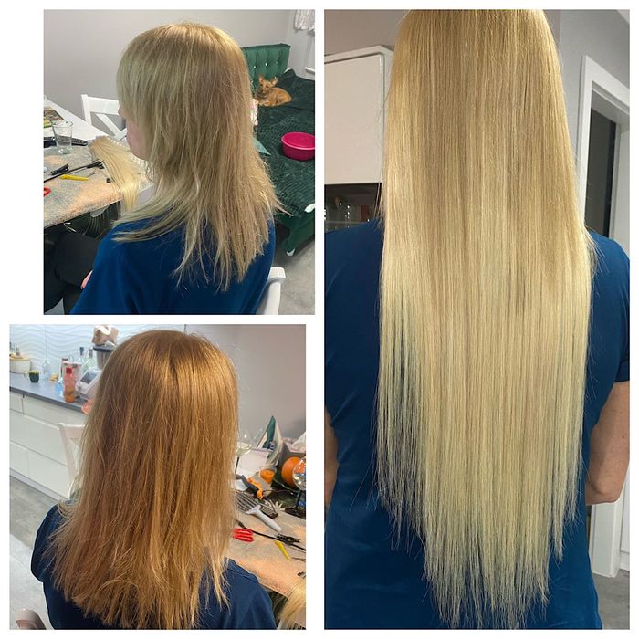 Przedłużanie/zagęszczanie włosów DOJAZD DO KLIENTKI