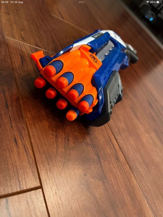 Caçadeira nerf com 6 balas