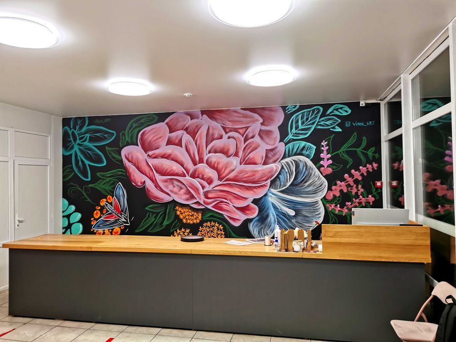 Граффити оформлення