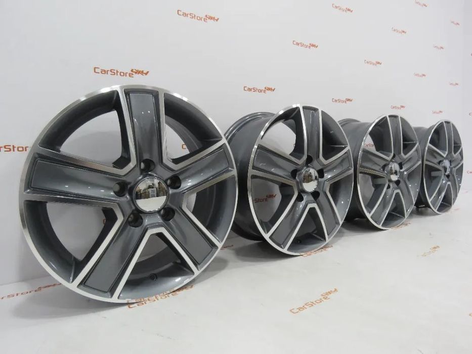 Jantes Aluminio Autocaravana 16X6.5 5X118 ET45 71.1  Ideal para Fiat D