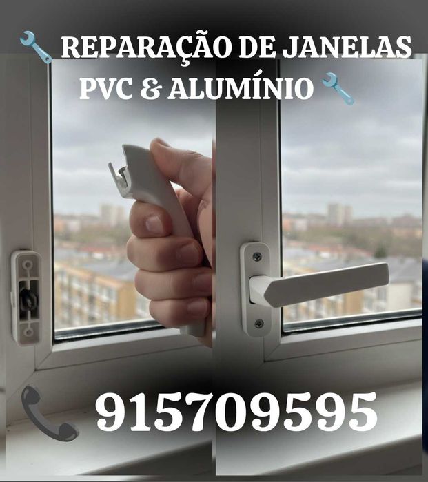 REPARAÇÃO DE JANELAS PVC & ALUMÍNIO