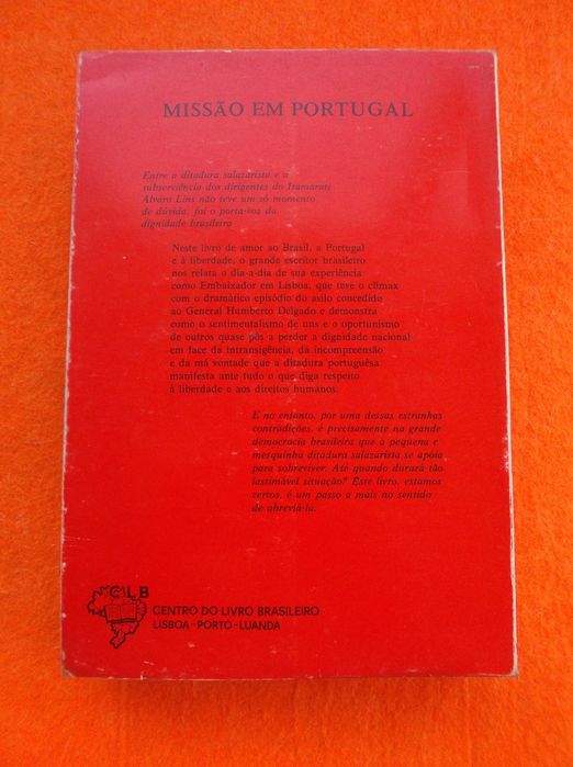 Missão em Portugal – Alvaro Lins