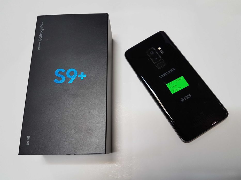 Samsung Galaxy S9 + ! 6/64GB ! MIDNIGHT BLACK ! Sklep ! Gwarancja !