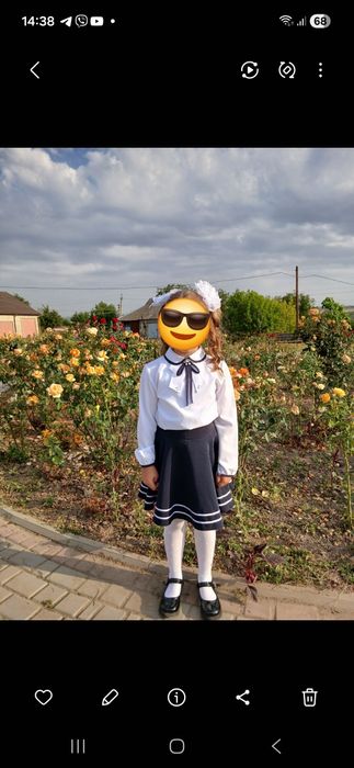 Блузка для дівчинки