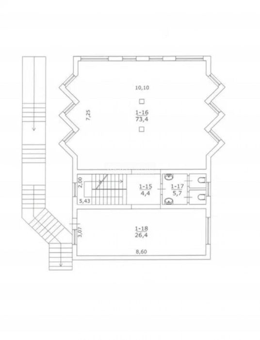 Продаж будівлі на Печерську 543м2