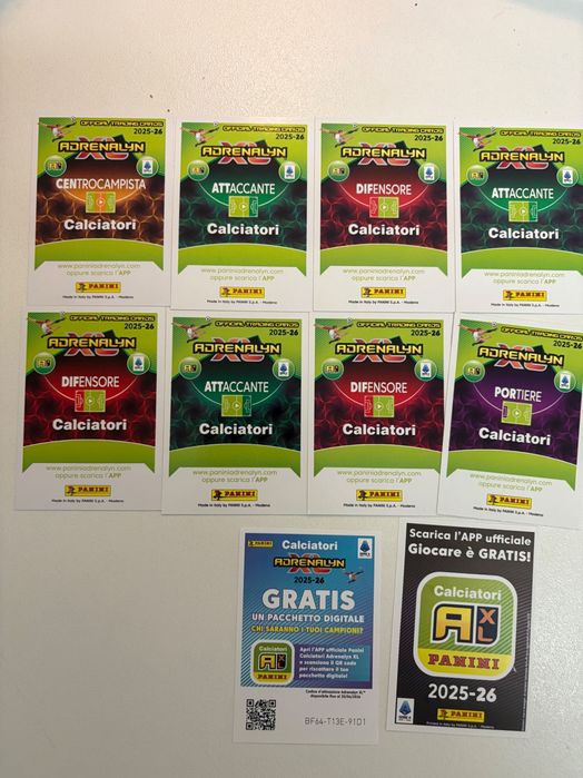 Calciatori Adrenalyn XL 25/26 Panini