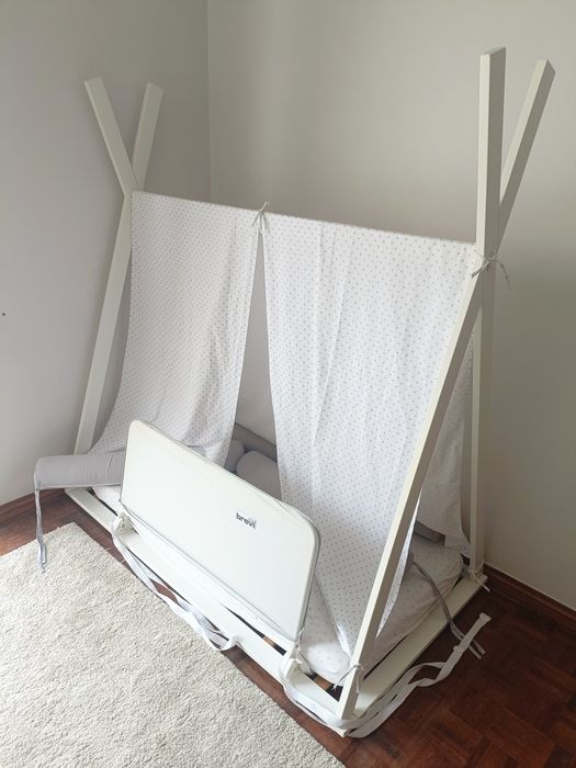 Cama criança estilo tenda