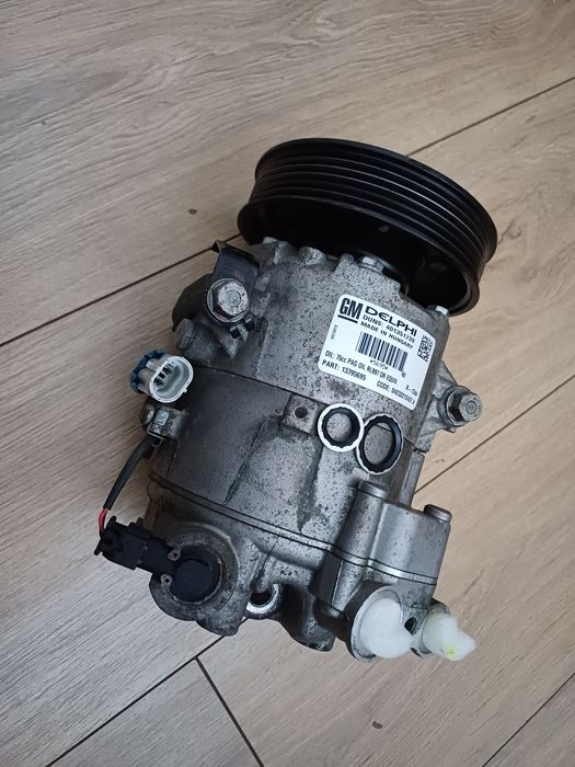 Kompresor klimatyzacji sprężarka opel astra j zafira c Delphi a14net 13395695 13250608 13271268