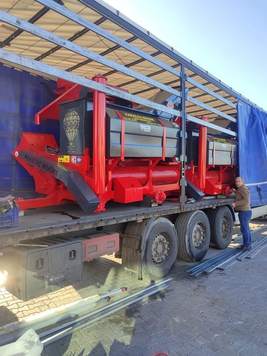 Kombajn do zbioru pestki dyni - KARADAS