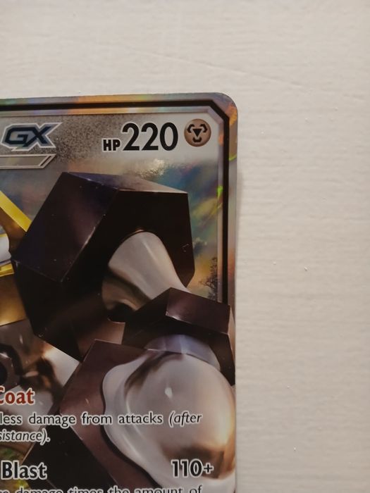 Pokémon Melmetal GX carta oversized (20/15cm)