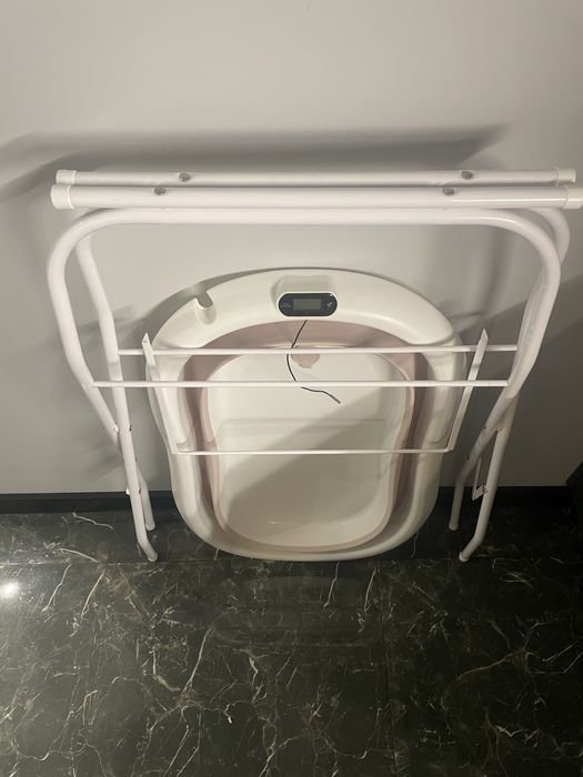 Складная детская ванночка с датчиком температуры