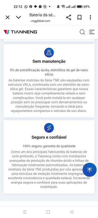 Vendem-se baterias de chumbo 12v 20A para mota vortex