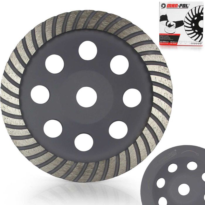 TARCZA DIAMENTOWA DO Szlifowania 180mm Turbo180×22,2mm