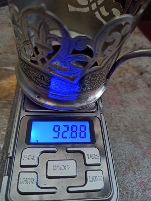 Подстаканник Кубачи серебро