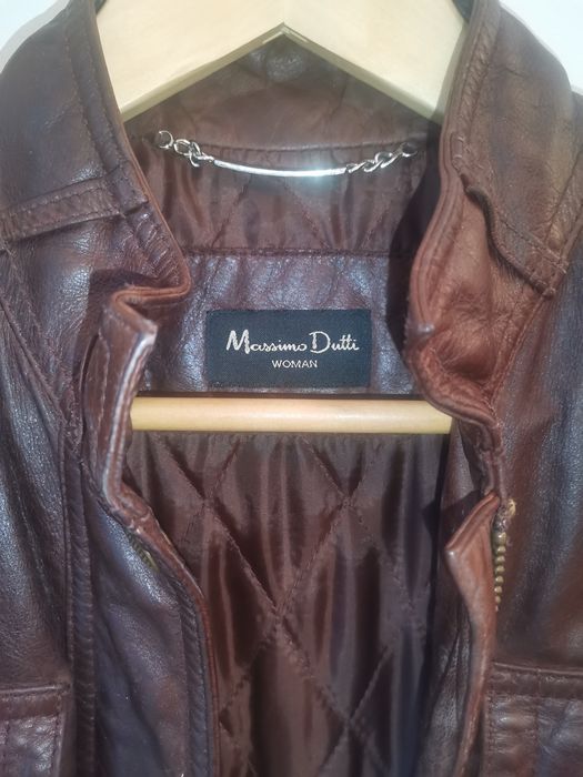 Casaco de pele senhora MASSIMO DUTTI