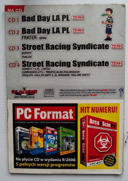 Gra CD-Action 129 Bad Day LA Street Racing Syndicate PC