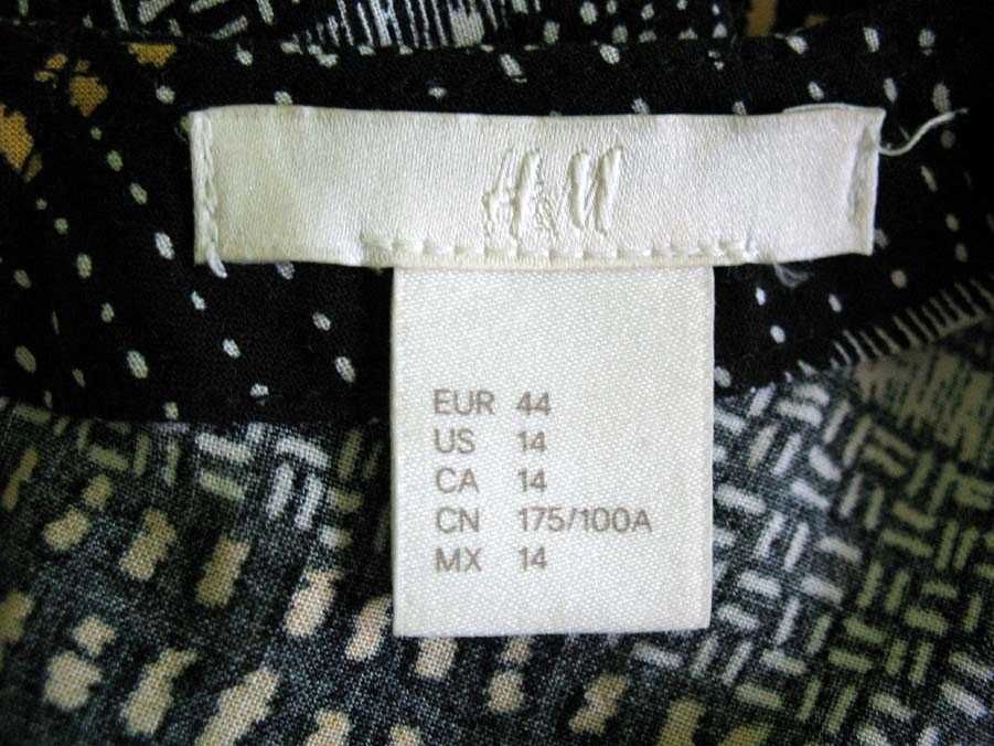 Sukienka - wiskoza lekka - 44 2XL - biust 104 cm H&M