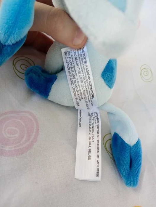 Pokémon fit peluche glaceon sitting cuties / fit