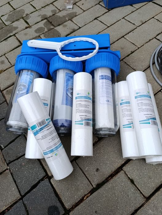 Naturewater NW-BR10B4 3-stopniowy filtr do wody, 5 µ, 32,89 mm (1"), w