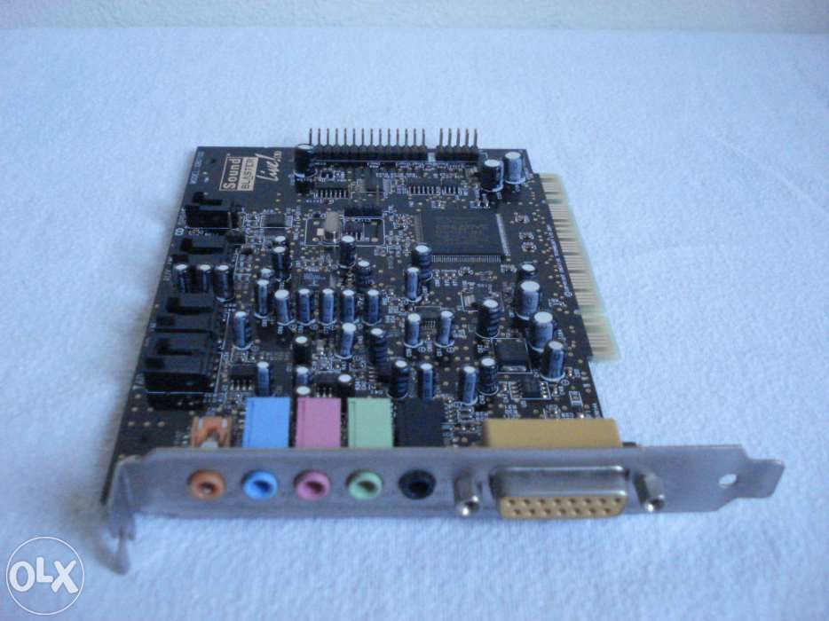 Placa De Som + Cabos + CD64284484427011122