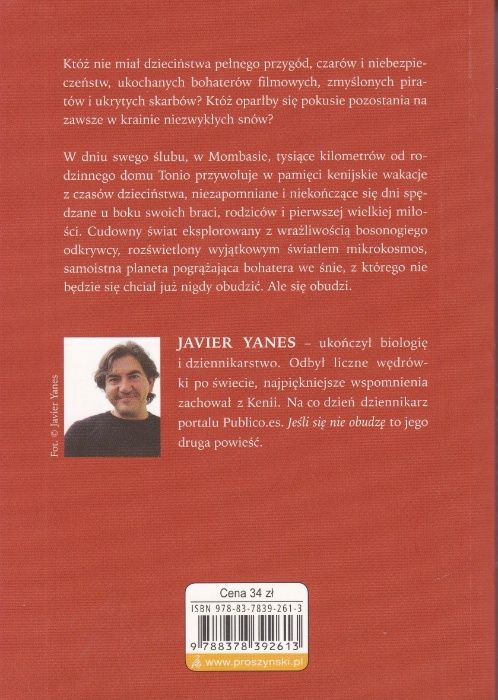Jeśli się nie obudzę - Javier Yanes