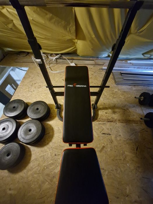 Domowa silownia  90kg nakładu