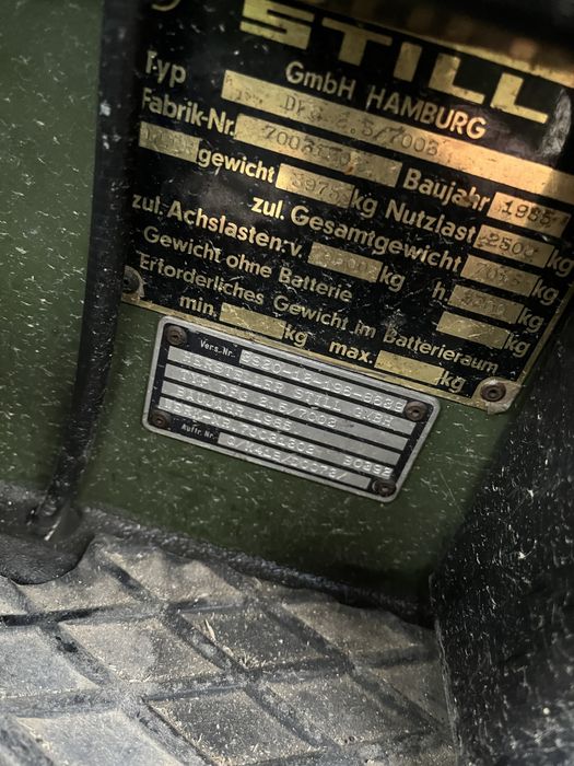 Погрузчик,Кара Still 2.5т