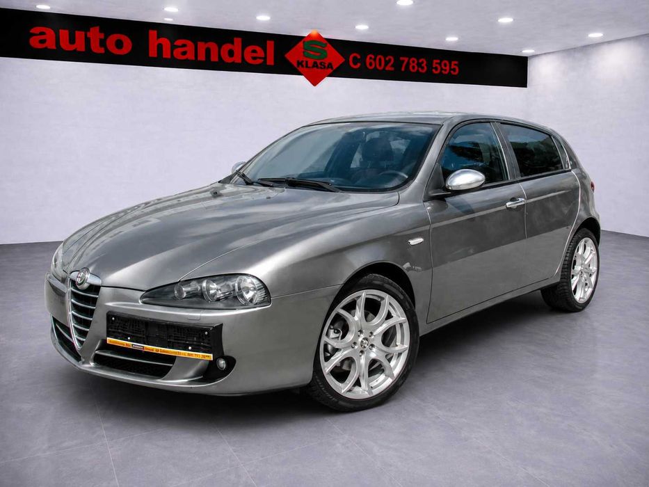 Alfa romeo 147 1.6 benzyna 120km lift alufelgi skóry z DE