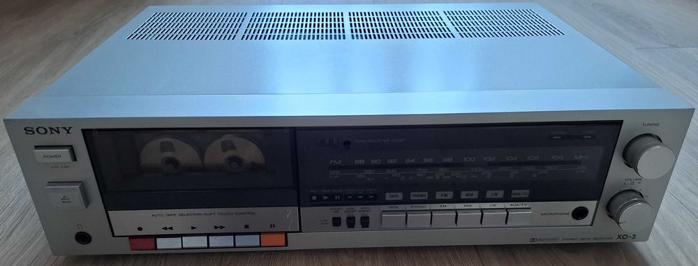 Amplituner Sony XO-3 + kolumny SS-290 | Vintage | Zestaw audio