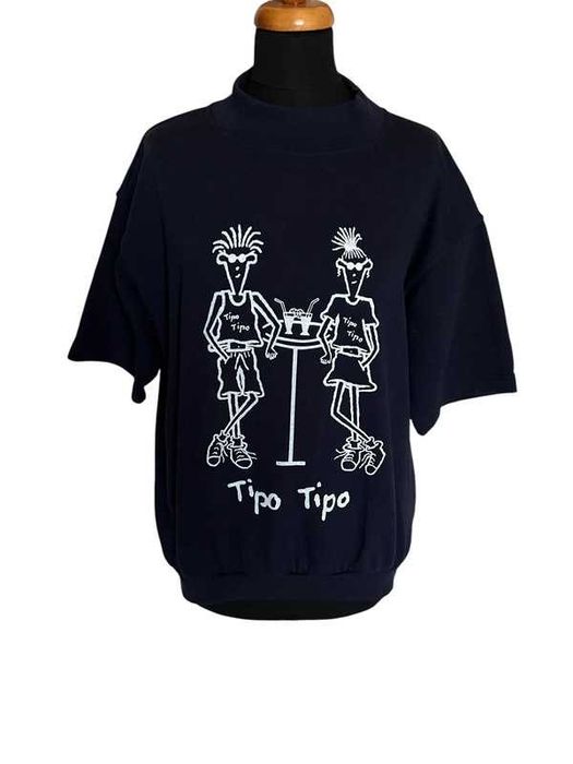 Vintage bluza damska z krótkim rękawem 90’ oldschool swag retor shirt