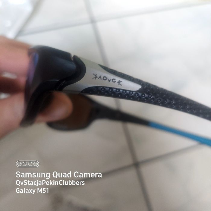 Okulary KAPOVE Sport BLUE UV400 Srebny