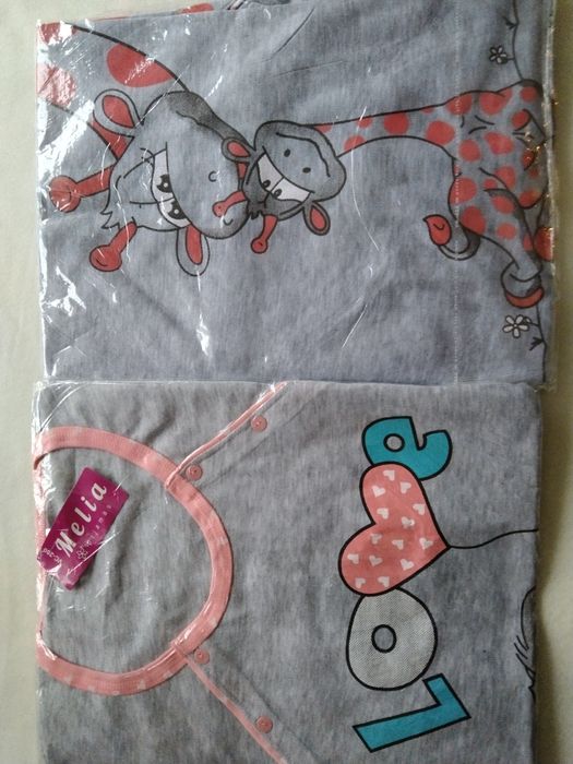 Koszula XL poporodowa do porodu szpitala karmienia odpinana rozpinana