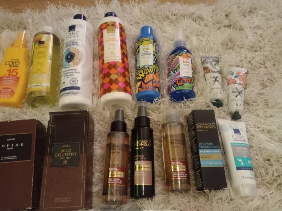 Avon Mega zestaw kosmetyków 57 sztuk. Nowe!!!