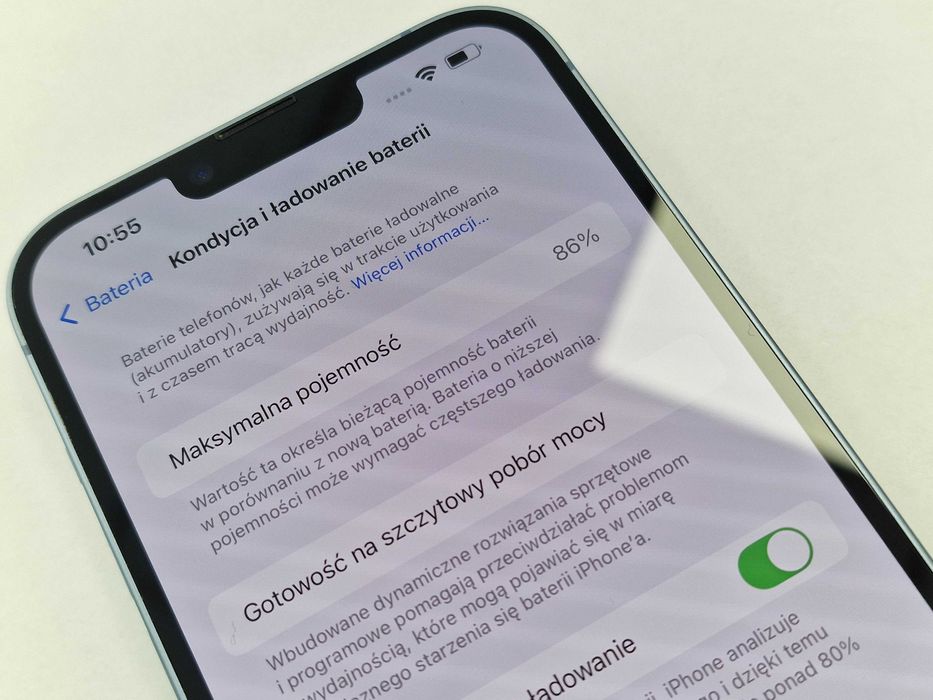 Iphone 14 Plus 128GB/ A2886/ Blue/ BAT 86%/ Grade A + ładowarka