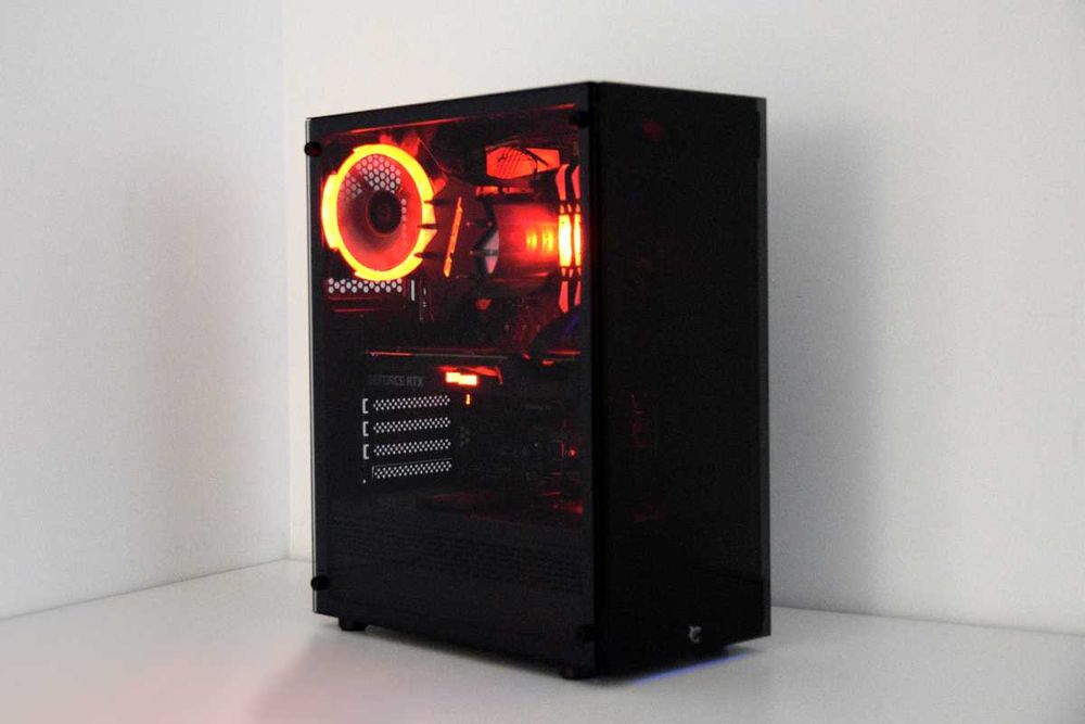 NOWY RYZEN 7 5700X RTX 3060Ti Ti 16gb ddr4 sshd komputer do gier grafi