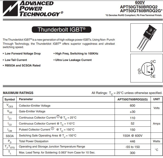 б/у 50gt60 IGBT

Відправка 
 Олх доставка