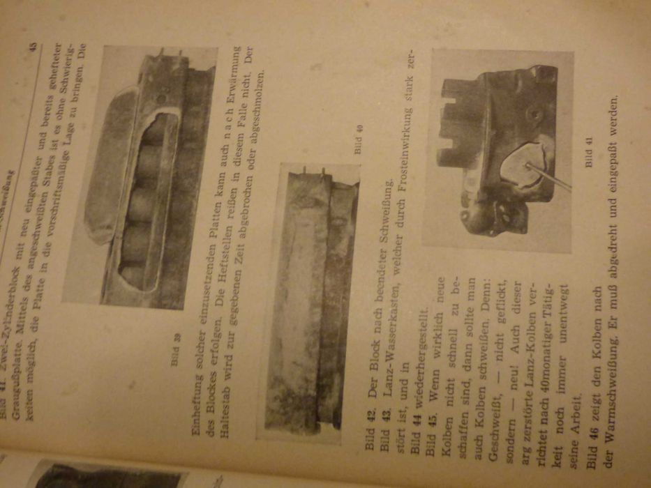 stara książka mechanika , spawalnictwo
