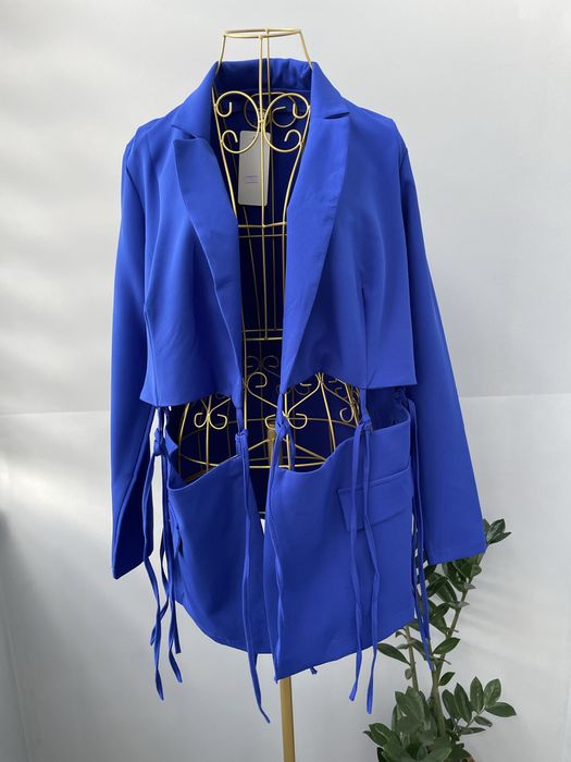 оверсайз піджак на зав’язках