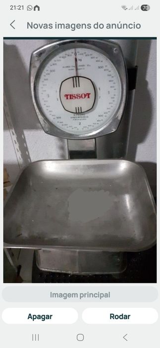 Balança Pesa até 4 kg Tissot