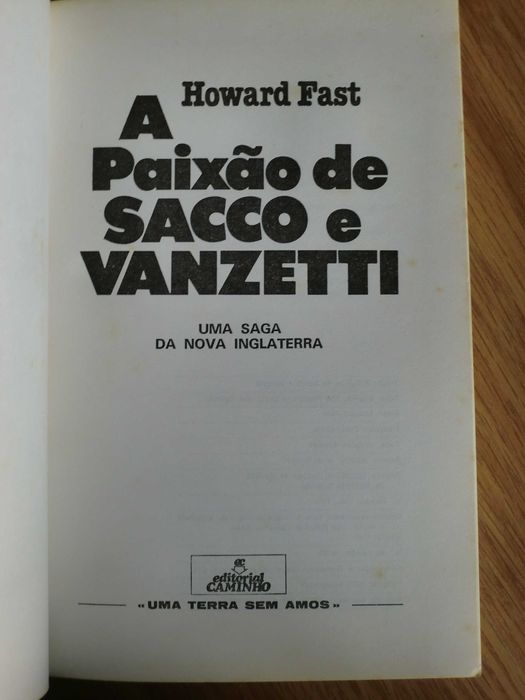 A Paixão de Sacco e Vanzetti
de Howard Fast