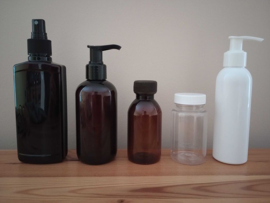 Butelki plastikowe 5 szt.