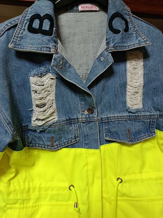 Parka ganga e tecido