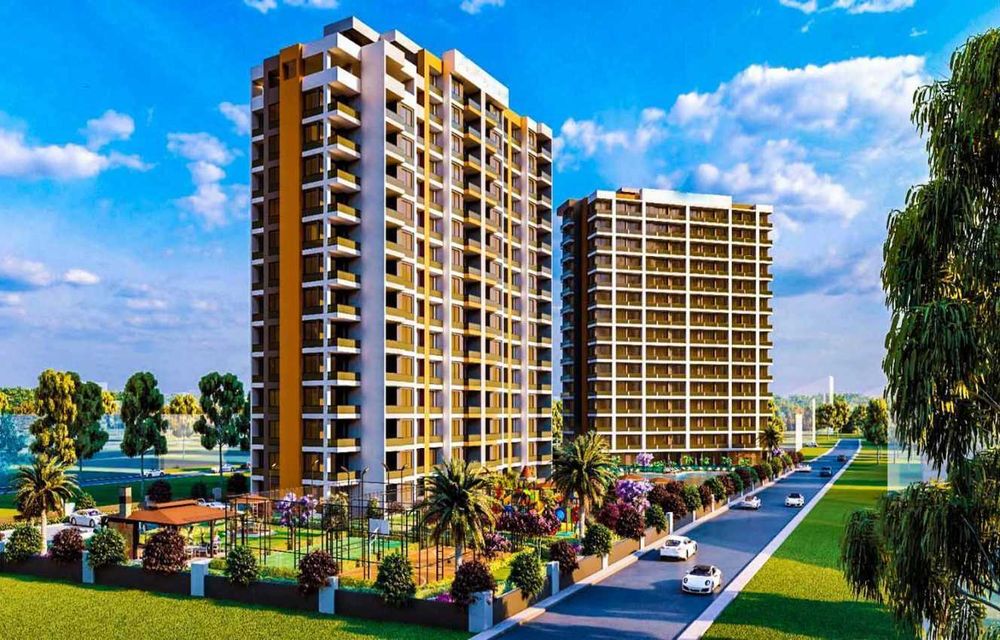 Апартаменты  высокого качества у моря в Тедже,Мерсин,Турция