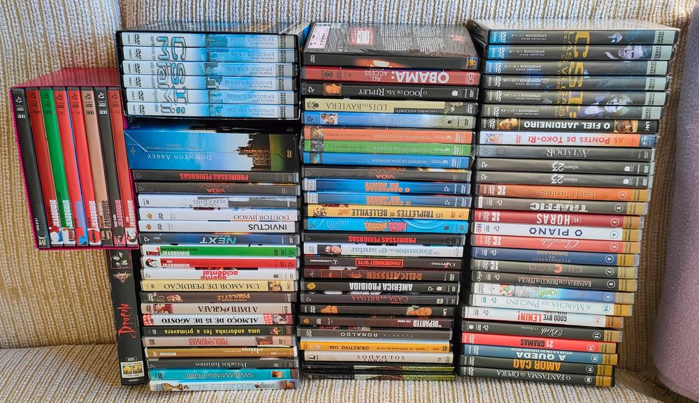 DVD de filmes variados