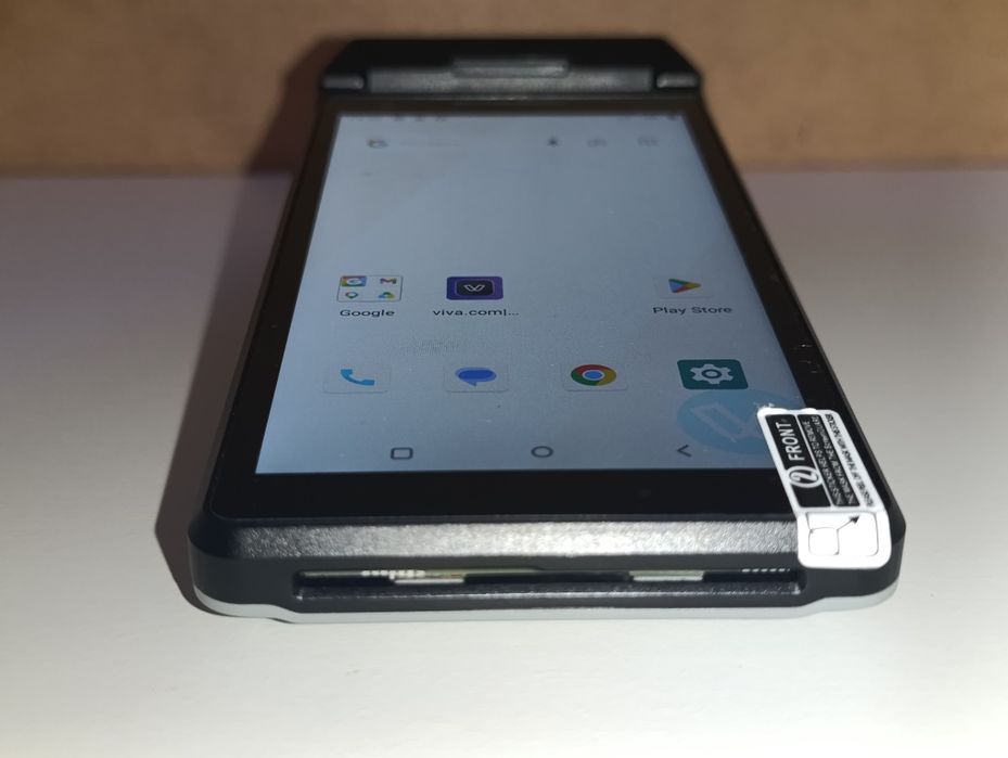 Vendo ou troco Terminal de pagamento inteligente e dispositivo android VIVA wallet