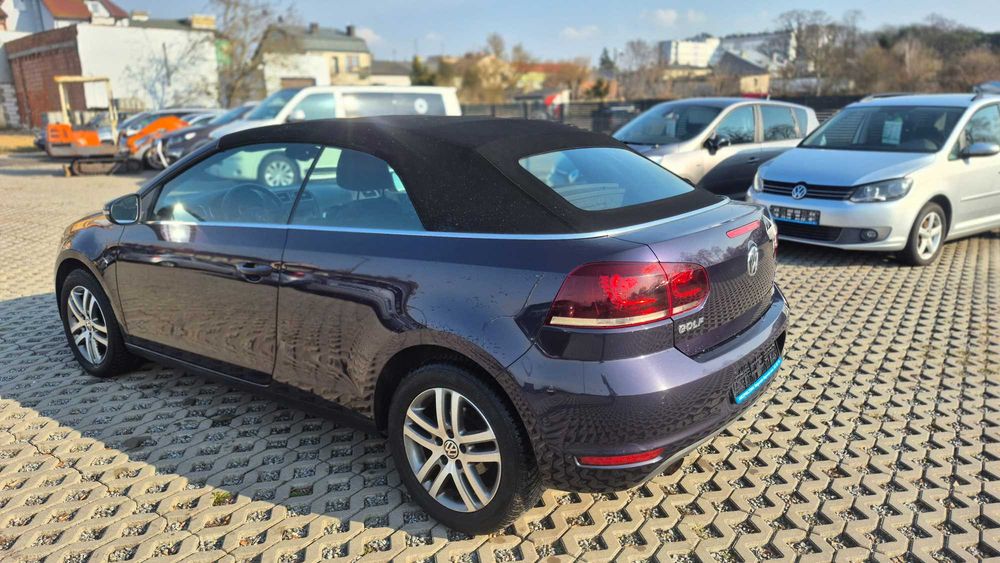 VW golf 6 VI cabrio kabriolet  benzyna śliczny kolor ,bezwypadkowy