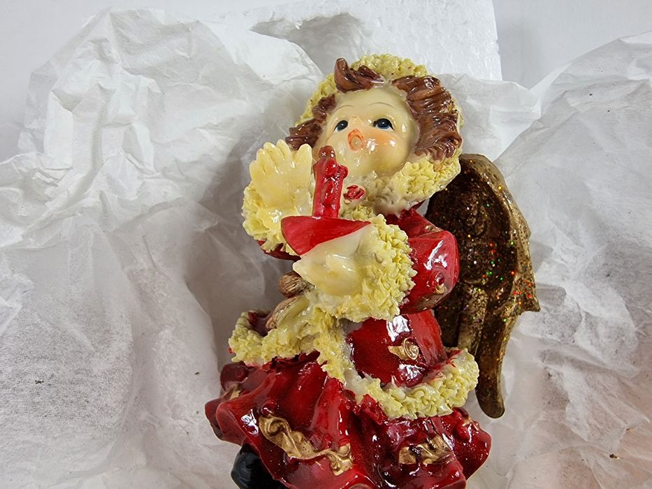 Figurka aniołek dzwonek dzwoneczek aniołki figurki anioł