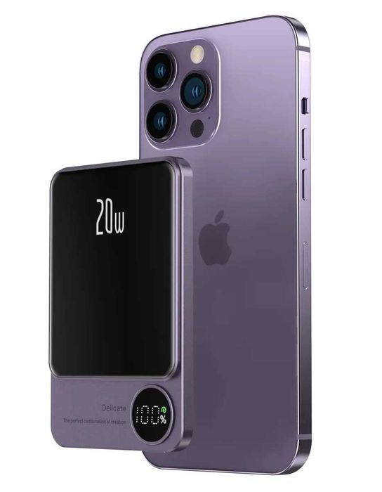 Mini power bank Magnético.