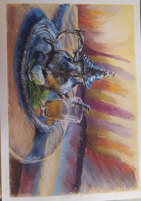 Картина, натюрморт, пастель