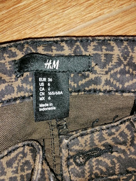 spodnie damskie  h&m